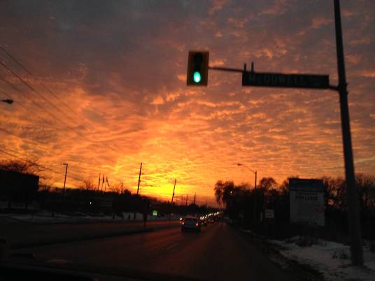 Beautiful sky, Toronto