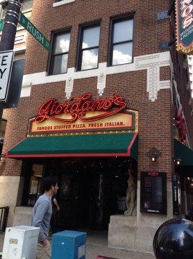 Giordano's famous stuffed pizza, Chicago