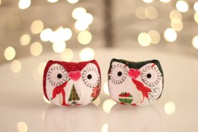 Happy Christmas Owls