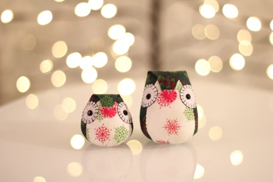 Happy Christmas Owls