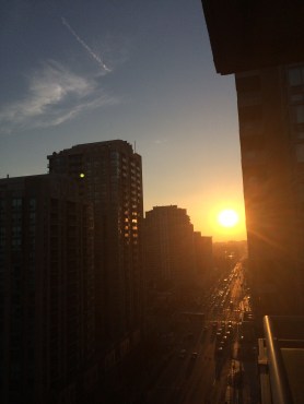 Sunset, Toronto