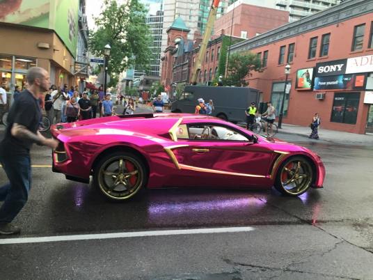 Batman Joker Sports Car