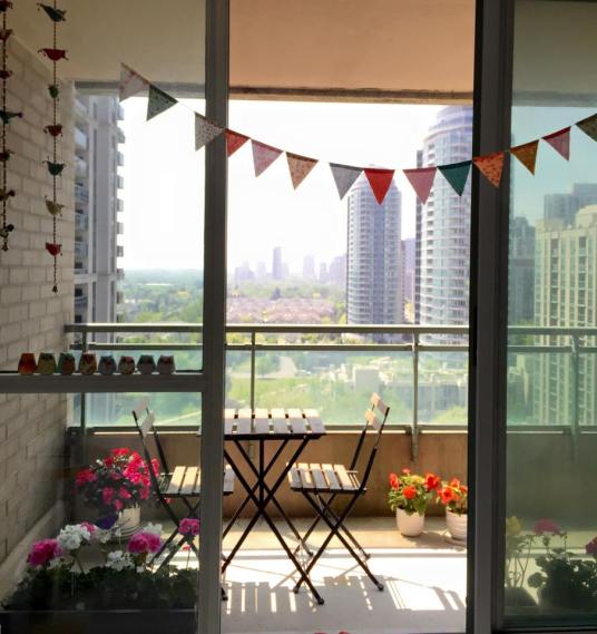 Condo Balcony Garden