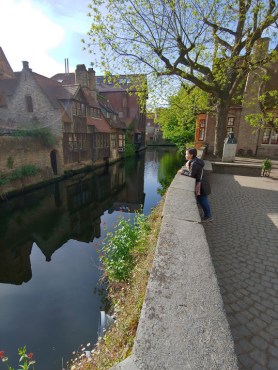 Sarah in Bruges, Belgium