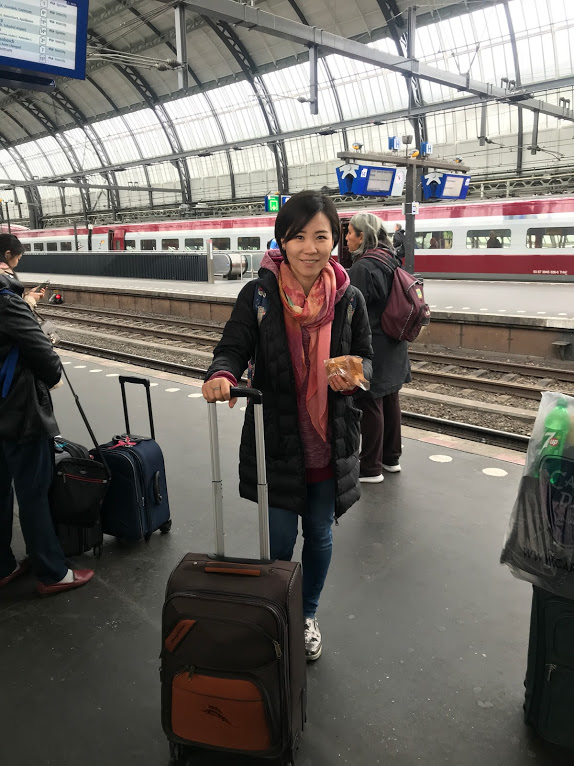 Sarah in Amsterdam, Netherland